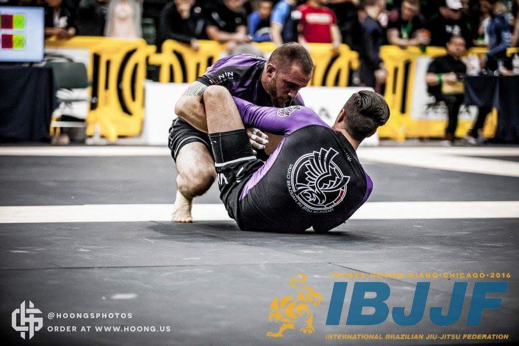 Charlie Mike Competing at IBJJF in Purple Belt No-Gi Devision